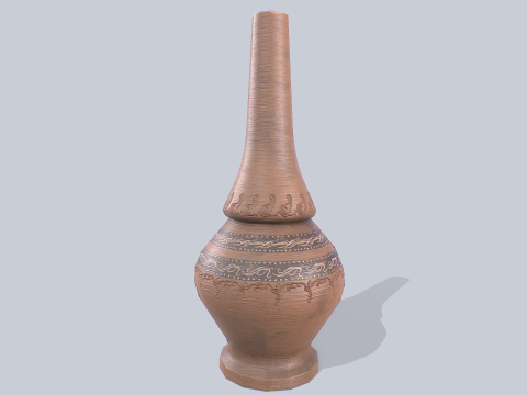 Clay pot 3D-Modell