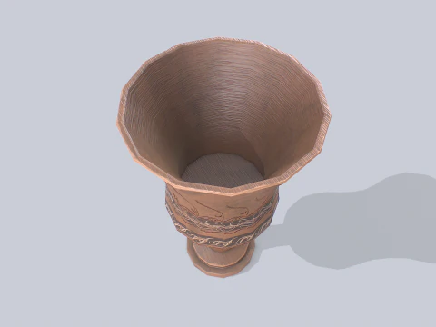 Vaso di terracotta Modello 3D