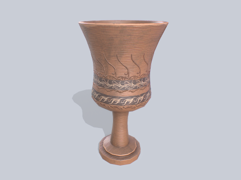 Clay pot Model 3D