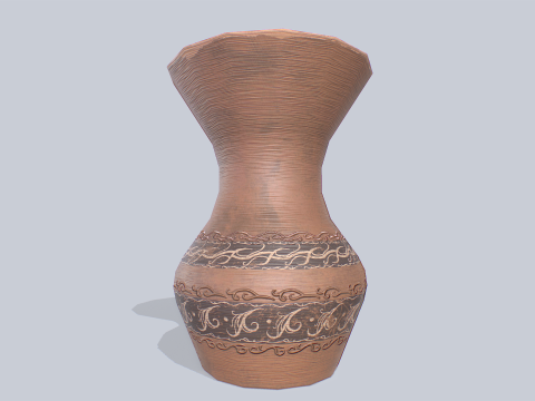 Clay pot 3D Model