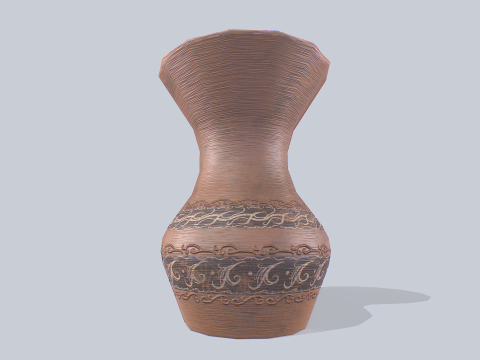Clay pot 3D Model