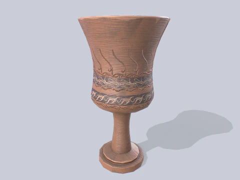 Clay pot collection 3D Model