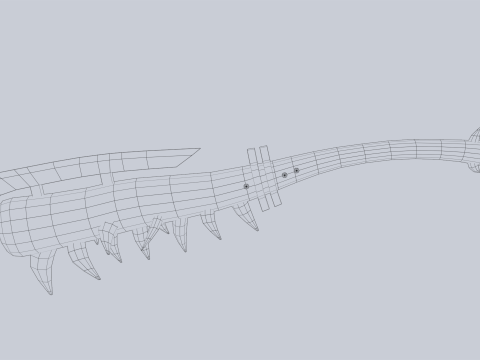 Primal weapon 3D 模型