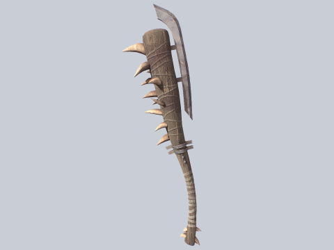 Primal weapon 3D 模型