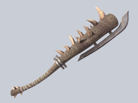 Primal weapon 3D 模型