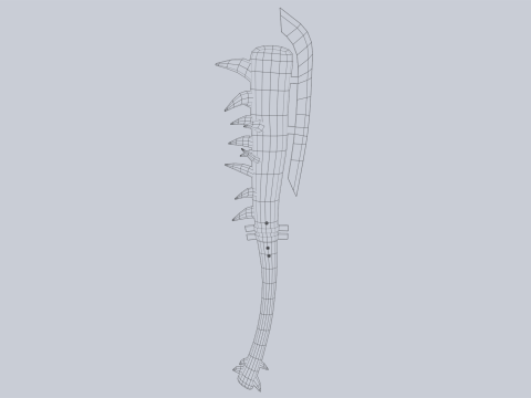 Primal weapon 3D 模型
