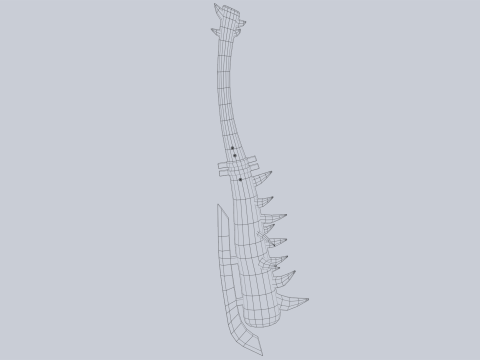 Primal weapon 3D 模型