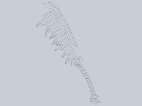 Primal weapon 3D 模型