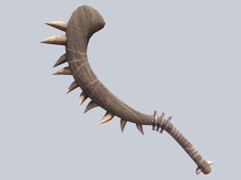 Primal weapon 3D मॉडल