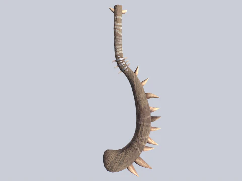 Primal weapon 3D Model