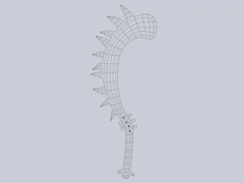 Primal weapon 3D Model