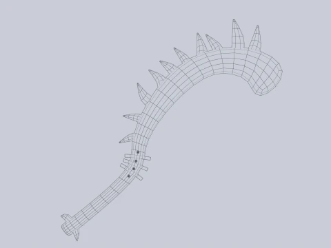 Primal weapon 3D Model