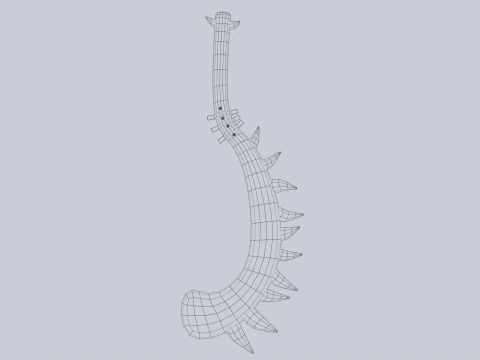 Primal weapon 3D Model