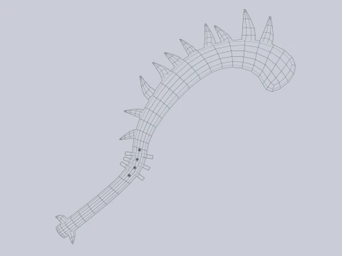 Primal weapon 3D Model