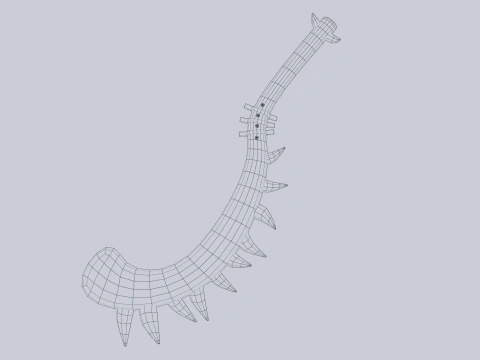 Primal weapon 3D Model