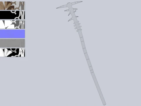 Primal weapon 3D Model