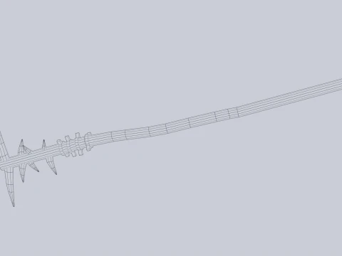 Primal weapon 3D Model
