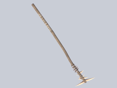 Primal weapon 3D-Modell