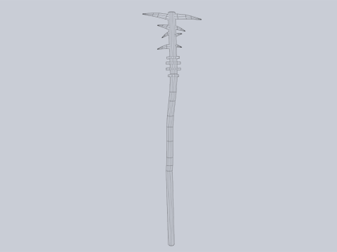 Primal weapon 3D-Modell