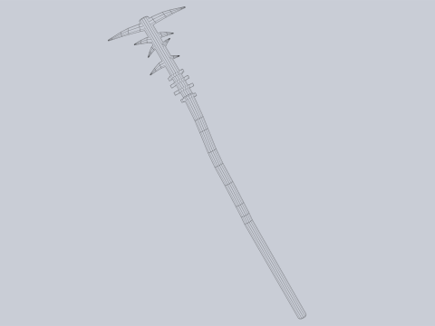 Primal weapon 3D-Modell