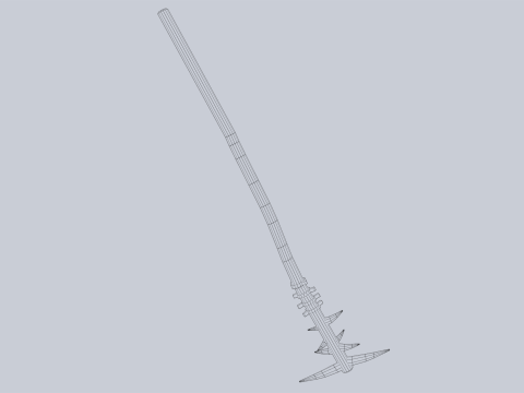 Primal weapon 3D-Modell