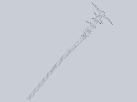 Primal weapon 3D-Modell