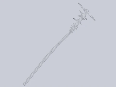 Primal weapon 3D Model