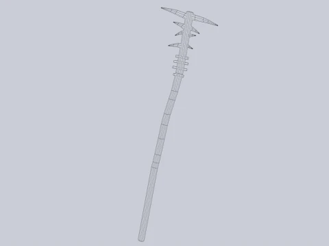 Primal weapon 3D Model