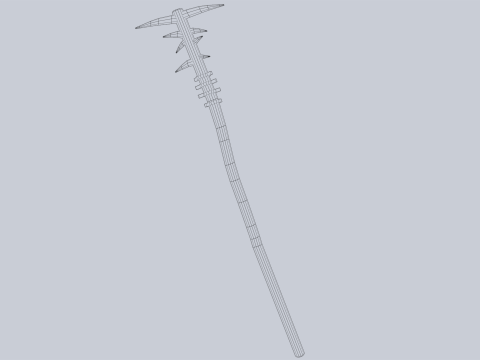 Primal weapon 3D-Modell