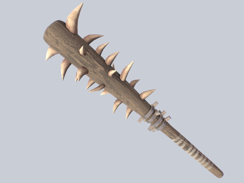 Primal weapon 3D Model