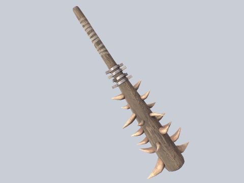 Primal weapon 3D-Modell