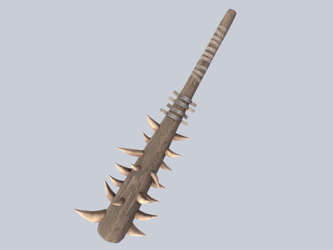Primal weapon 3D-Modell