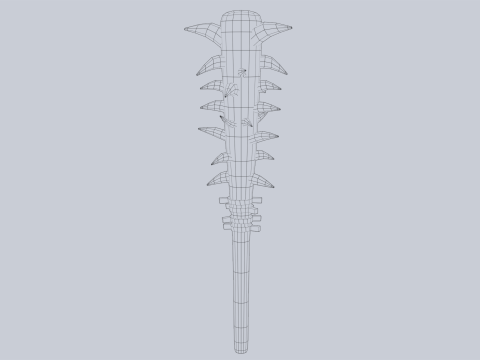Primal weapon 3D-Modell