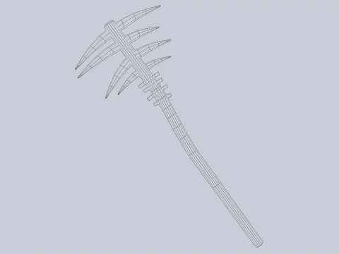 Primal weapon 3D Model
