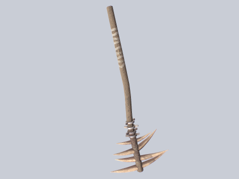 Primal weapon 3D Model