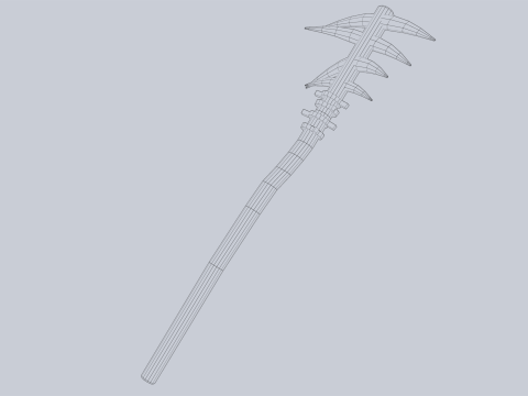 Primal weapon 3D Model
