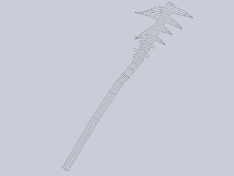 Primal weapon 3D Model