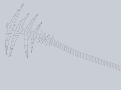 Primal weapon 3D Model