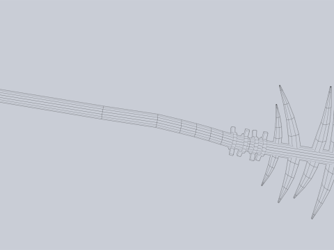Primal weapon 3D Model