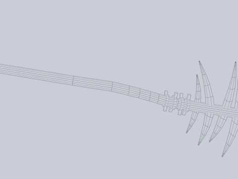 Primal weapon 3D Model