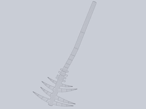 Primal weapon 3D Model