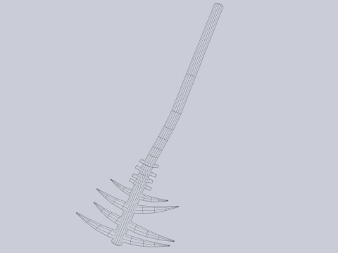 Primal weapon 3D Model