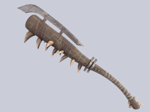 Primal weapon collection 3D Model
