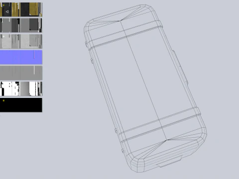Bottino fantascientifico Modello 3D
