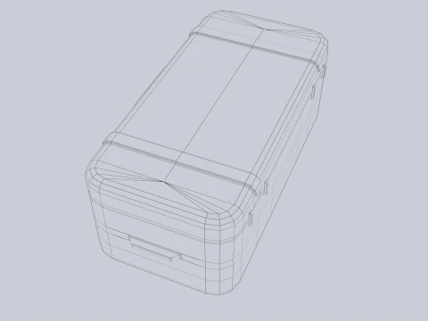Bottino fantascientifico Modello 3D