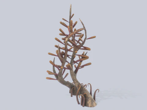 Fantasy plant 3D Model