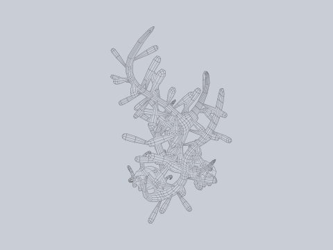 Fantasy plant 3D Модель