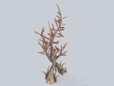 Fantasy plant 3D Модель