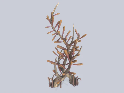 Fantasy plant 3D Model