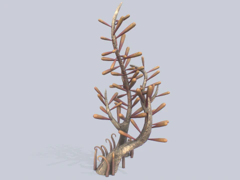 Fantasy plant 3D Model